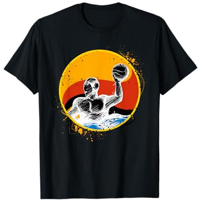 Vintage palla d'acqua regalo retrò sport acquatici Maglietta