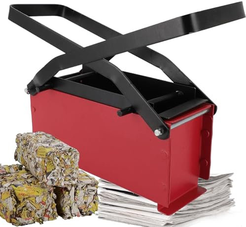 XCSCUK Fabricante de briquetas de Registro de Papel, Fabricante de briquetas de periódico, Fabricante de briquetas periódicos de Reciclaje de briquetas, para el hogar