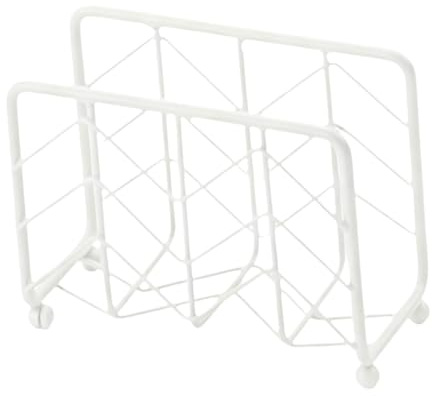 predolo Servilletero de Papel Vertical para Mesa, para RV, Dormitorio, Cafetería, Mesa de Comedor, Blanco, Individual