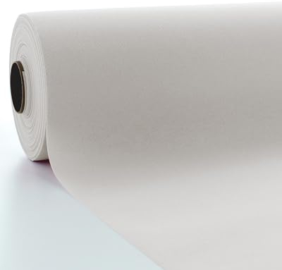 Sovie HORECA Tischdeckenrolle in Pebble Stone aus Linclass Airlaid, 118 cm x 25 m, 1 Stück, Einweg Tischdeko Bankettrolle Buffetdecke Hochzeit Gastronomie Party Event