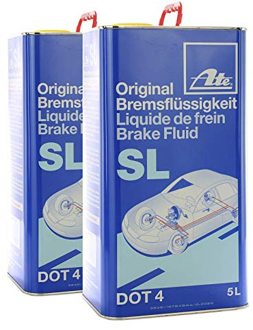 ATE 2X ORIGINAL Bremsflüssigkeit Brake Fluid SL DOT4 5 Liter // 03.9901-5803.2