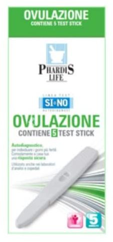 Phardis Life Test Di Ovulazione Si O No In Stik 5 Pezzi - 79 g