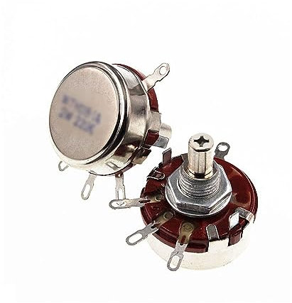 ezqnirk 5pcs WTH118-1A 2W Potenziometro rotativo,1K Ohm