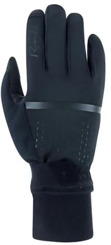 Roeckl Watou Damen Winter Fahrrad Handschuhe lang schwarz 2023: Größe: 7