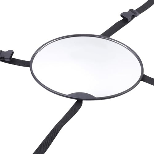 Espejo Para Bebé En El Asiento Trasero | Espejo Infantil De Asiento Trasero,Espejo Retrovisor Giratorio 360° Antigolpes Con Visión Amplia Ajustable Para Seguridad En Movimiento Nocturno