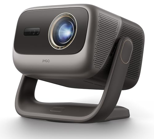 JMGO N3 Ultimate Videoprojecteur 4K Triple Laser, Contraste 20000:1, Zoom Optique 0,88-1,7X, 5800 LM ISO, Gimbal IA, DTS-X 25W, HDR 10, GTV, 1ms-Gaming sans Latence, Projecteur Domotique Intelligent