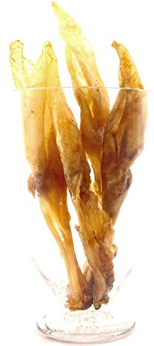 Kaninchenohren 200g 12-15st| Hunde Geschenk Snack Geschenk Kausnacks dental Sticks Hund Zahnstangen | Für Haustier Hunde-Leckerli