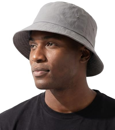 Zylioo Large Quick Dry Bucket Hats,Big UV/UPF 50 Fishing Hat,Oversized Sun Protection Lightweight Summer Outdoor Walking Hat
