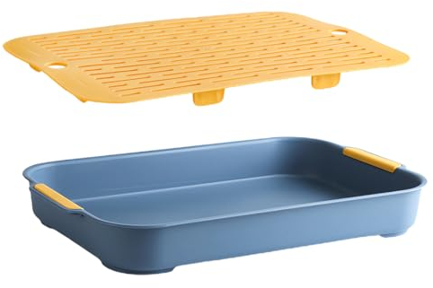 1 Stück Kaninchen Katzentoilette, Katzentoilette, Haustier Töpfchen, Kaninchen Toilette, Kaninchenklo, Kaninchenkäfig Töpfchentrainer, Hasentoilette mit Reinigungssieb