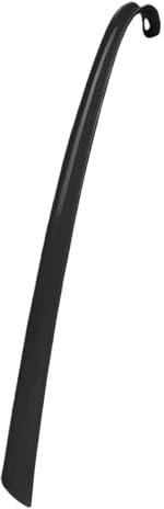 yztju skohållare, långt handelt skohorn | flexibel extra lång skohorn dressing stick, 40 cm skohorn stol lyftare Lazy Wear för män kvinnor barn, svart, Siehe Beschreibung