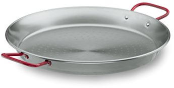 Lacor 63643 PAELLERA DE Hierro 42 CMS, Acciaio, Grigio, 42 cm