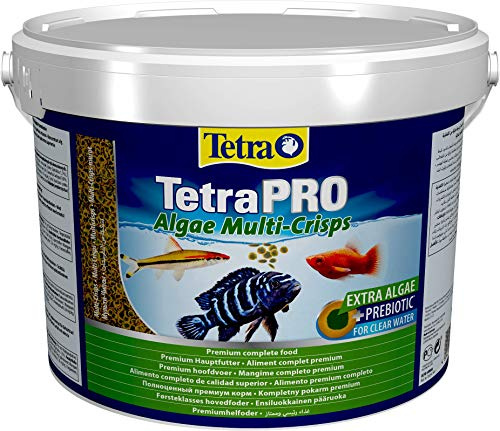 Tetra 138827 Helfoder för Fiskar, 10 l | Med algkoncentrat | för ökad motståndskraft | högt näringsvärde
