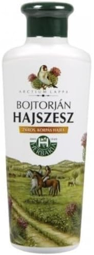 HERBARIA Klett Anti-mjäll hårväxtmedel & naturlig hårvård mot fet hår -250 ml