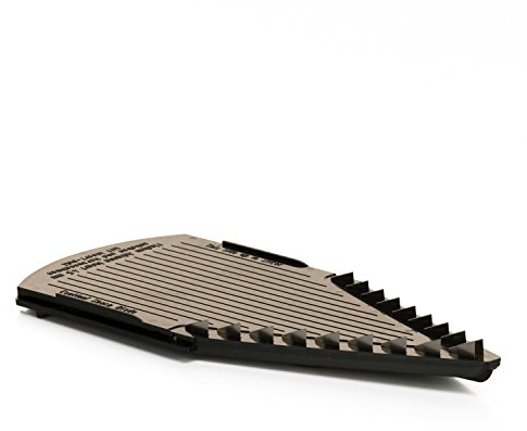 Börner Messereinschub für V1, V3 & V6 (4,5mm) • Messereinsatz für Streifen & Würfel mit Dicke 4,5mm • Gemüsehobel Messereinschub (V-Hobel) • Börner Küchenhobel Zubehör • Farbe: Schwarz