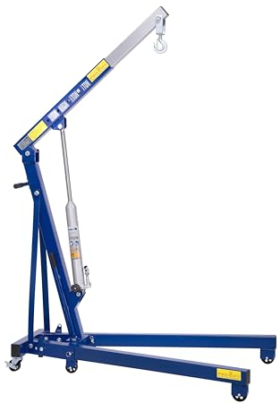 Pro-Lift-Werkzeuge 1t Werkstattkran klappbar 1000 kg Motorkran Getriebeheber Montage-Kran Lastkran