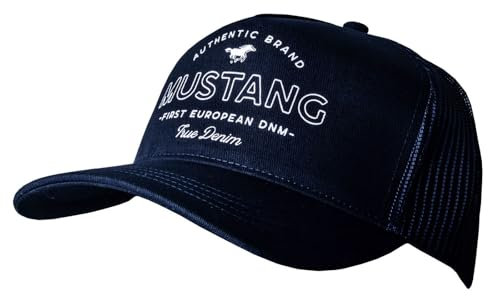 MUSTANG Unisex Mütze Baumwoll-Cap mit Netzansatz