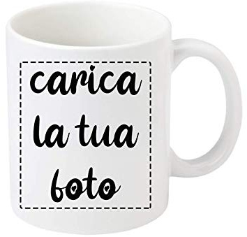 Little Flight TAZZA IN CERAMICA Personalizzata con Foto Stampata PER MICROONDE DA 325 ML PER BEVANDE CALDE o FREDDE