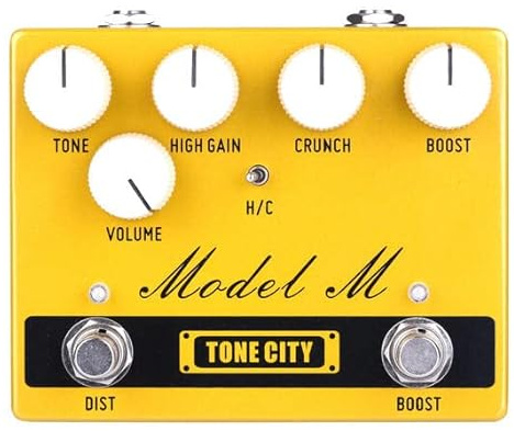 Tone City Modelo M V2 – Distorsión/Amp-In-A-Box