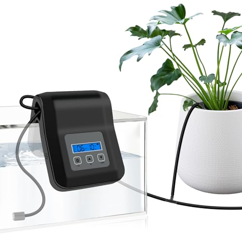 GedFong Automatisches Bewässerungssystem für Zimmerpflanzen, DIY Automatische Bewässerung für Balkon, Automatisch Bewässerungssystem für Pflanzen im Innenbereich, Ideal als Urlaubsbewässerungssystem