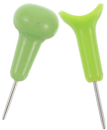 Healvian 2pcs Braille Writing Pen for Blind Sturdy Plastic Material Portable Braille Writing Tool for Classroom and Home Learning