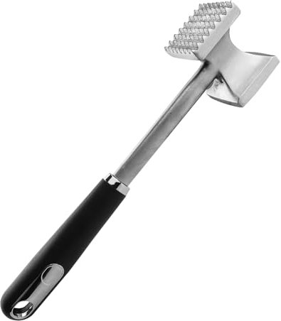 Dorglix Attendrisseur de Viande, Marteau de Viande, Attendrisseurs à de Viande Inox, Meat Tenderizer, Marteau à Steak en Aluminium, Attendrisseur à Viande en Acier Inoxydable pour Poulet Porc Steak
