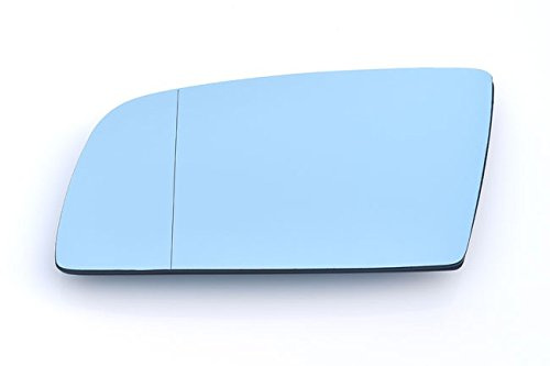 Spiegelglas Links Fahrerseite Beheizbar Asphärisch Blau