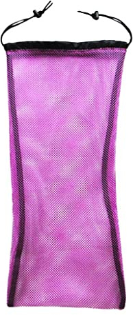Sharplace 19'' x 9'' Drawstring Mesh Bag Storage Pouch Carry Sack for SCUBA Snorkeling Diving Gear Flippers Goggles Swimming Accessories,