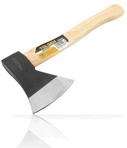 Tolsen Beil mit Holzstiel 600-1250g Kopfgewicht 800g