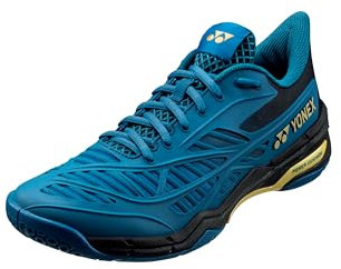 YONEX Power Cushion Cascade Drive Badminton-Purt, Blaugrün/Gold, Größe 40, Blaugrün/Gold, 7