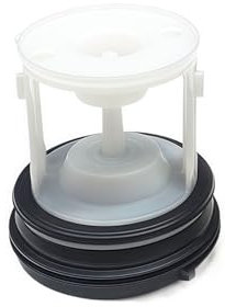 1 pièce de pièces de Machine à laver à tambour. Compatible avec Haier. Bouchon de port for eaux usées, filtre de pompe de vidange XQG70-HB1486