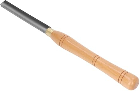 HUSHUI Scalpello per Tornio per Legno, Utensile per Tornitura Ad Interno Centrale HHS con Manico in Faggio Antiscivolo per la Lavorazione del Legno e L'intaglio