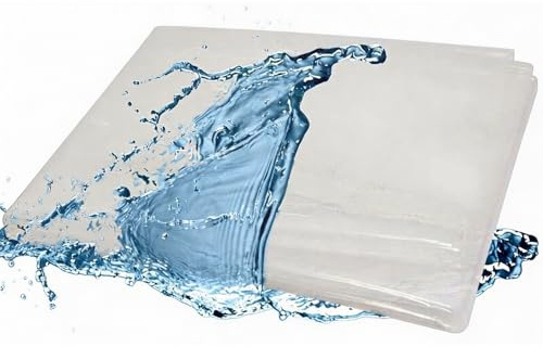 Gardening Hoop House, Greenhouse Film, 1800g Heavy Duty UV Resistant Tear-Proof Clear Cover for Garden Agriculture Painting Floor Farms Sturdy Reliable Practical Tool Necessary