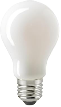 LED Filamentlampe NORMAL A60, 230V, Ø 6cm / L 10.4cm, E27, 8.5W 2700K 1055lm 300°, dimmbar, opal schattenfrei