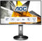 AOC U2790PQU - 27 Zoll UHD Monitor, höhenverstellbar (3840x2460, 60 Hz, HDMI, DisplayPort, USB Hub) schwarz, Grau