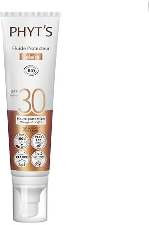 Fluido protector solar spf 30 100 ml de crema