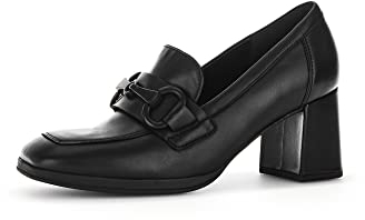 Gabor Damen Slipper, Frauen Slip On,Best Fitting,Mokassins,Halbschuhe,Slides,Schlupfschuhe,schluepfschuhe,Loafer,Slip-ons,schwarz,38 EU / 5 UK