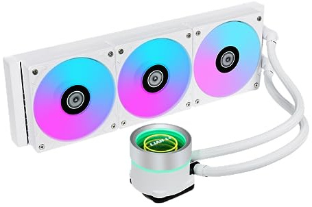 Lian-Li Galahad II Trinity 360mm All-in-One ARGB CPU Liquid Cooler - White