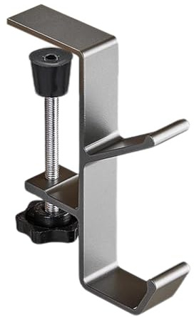 Skrivbordsmontering väskhållare – aluminiumlegering bordskrokklämma