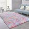 Shaggy Hochflor Teppich, Wohnzimmer Carpet - Anti-Rutsch Unterseite Soft Area Rug Fellteppich, für Küche oder Kinderzimmer, Schlafzimmer, Bettvorleger Flur Bodenmatte Regenbogenfarben (160 * 230cm)