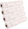 ZOFUN 4 Roll Drawer Liners, 30 x 500 cm Cupboard Liners Non Slip, PET Shelf Mat & Fridge Liners with Sticky Pads, Pink Oil-Proof Shelf Liners for Fridge Shelves Cupboard Cabinet Protection