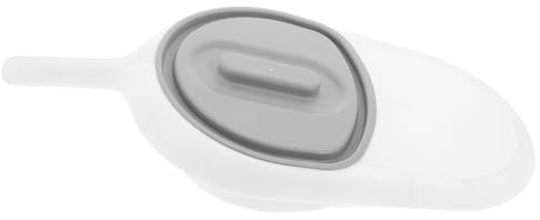 HIAKDOFT Padella Per Donne Anziane Con Manico Lungo, Contenitore Antigoccia in Plastica Resistente Per Pazienti Allettati, Supporto Per Uso Domestico e Assistenza in Ospedale