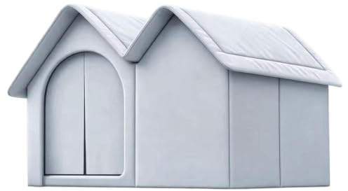 Casa de Perro con Aire Acondicionado Recinto Aislado de Tela Oxford