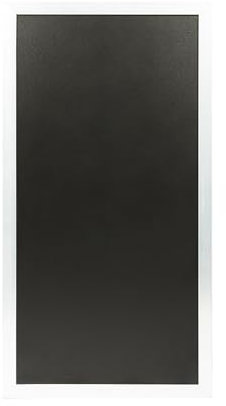 SECURIT - Lavagna Da Terra Multiboard - Per Pennarelli A Gesso Liquido- Per Caffè, Ristoranti, Bar, Negozi - 60x114,5 cm - Colore Bianco