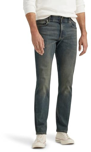 Lee Men's Performance Series Extreme Motion Straight Fit Tapered Leg Jean, Maverick, 33W x 34L