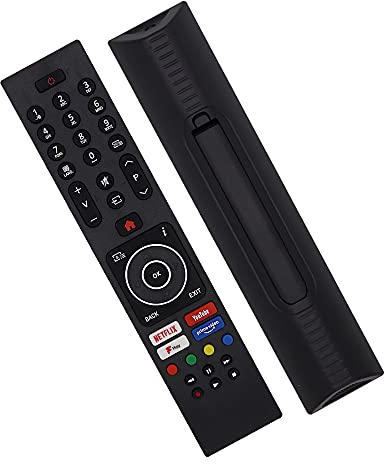 Riry Replacement Universal Remote Control for techwood Logik Digihome Finlux Bush Celcus Polaroid Hitachi VESTEL JVC Remote Control Smart HD LED TV -No additional setup required