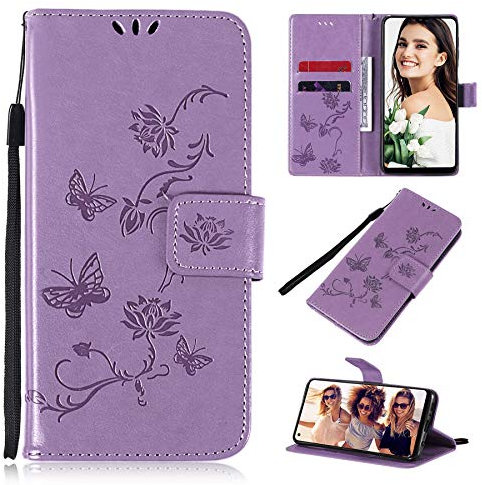 FCHUI for Samsung A22 5G Case, for Samsung Galaxy A22 5G Case Leather Wallet Book Flip Folio Stand View Cover with Card Slots Compatible with Phone Case Cover