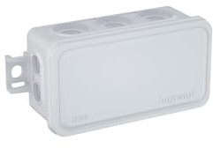 092004 Boîte de dérivation Plexo rectangulaire faible encombrement 80x43x34mm - 10 entrées - Legrand