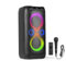 Fenton Core130 Musikbox Bluetooth Groß 180W, Akku 12 Std, Karaoke Mikrofon, BT 5.3, Fernbedienung, Partybox Bluetooth Box Groß, Stereo-Pairing, Tragbare Musik Box, Boom Box - Schwarz