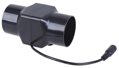 Ventilatore per condotti Potente aspiratore in linea 12 V 6 W Soffiatore per condotti 50 mm Booster di scarico dell'aria interna per officina cantina tenda