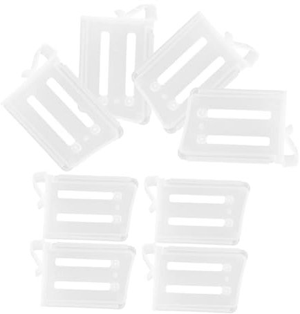 NUOBESTY 8 Pezzi Divisori Regolabili per Frigorifero per Separare Spazio nel Porta Bottiglie Accessori per Frigorifero Pratici per Organizzazione e Pulizia Della Cucina